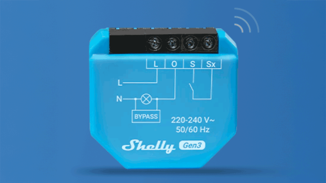 Home Assistant - Shelly 1L Gen3 na chatu alebo starší dom